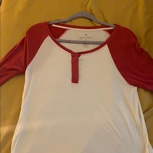 Soft & Sexy American Eagle Baseball Tee